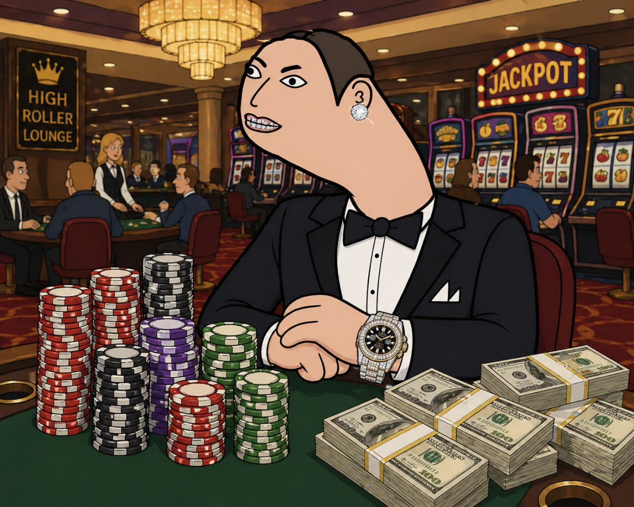 Cendorr at the casino high roller lounge